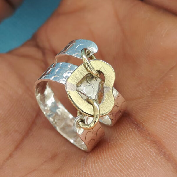 Wholesale Retro Silver Heart Shape Ring Women S Alloy Jewelry Casual Party Gift Fashion Accessory