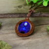 Wholesale Glass Twelve Zodiac Signs Pendant Necklace Fashion Jewelry Accessory For Gift Giving