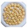 Wholesale Acrylic Baking Lacquer 3D Carved Chinese Style Lion Beads for DIY Jewelry Making