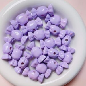 07-light purple / The size is about 15 * 31mm. Aperture 3.8mm