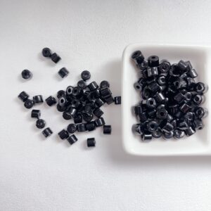 22-Black / Size of about 5*6mm, aperture of about 2.2mm(50/package)