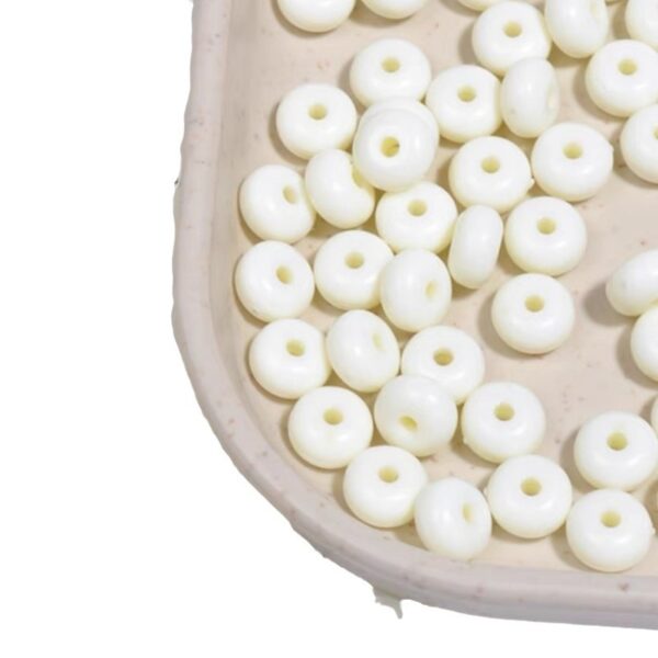 oly-d2170c98f844446e28ba27a73a67b04a Wholesale 8mm Acrylic Abacus Beads Beige Loose Spacer Beads for DIY Jewelry Making Necklace Bracelet Crafting 100 Pcs