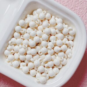 01-rice white / 6mm (sold by piece)