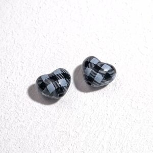14-black grid black / See pictures for size (sold by the piece)