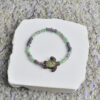 oly-d2bb0bb6c62f73540a8de5412a904e39 Wholesale Retro Turtle Design Elastic Bead Bracelet Colorful Zinc Alloy Unisex Jewelry Gift For Anniversary Celebration Fashion Accessory