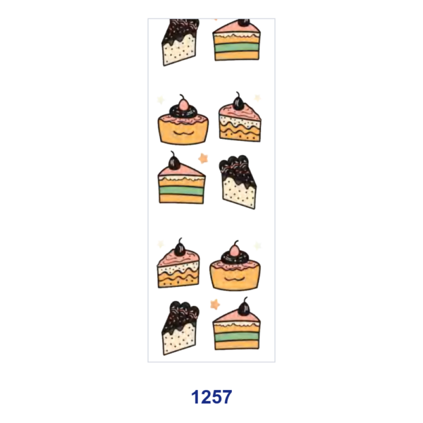 oly-d310d295590581bef6f11862f472e3d9 Wholesale 2/8/16pcs Ghost Apple Sunset Beach Sun Flower Cake Dessert Print Pen and Bookmark Stickers UV DTF Wraps