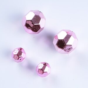 13-angle beads pink purple / 10mm (sold by unit)