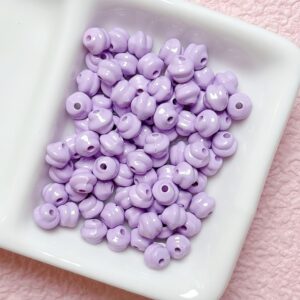 08-light purple / Size is about 5mm, hole diameter is about 1.5mm