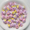 Wholesale Hand-Painted Love Pig Beads Plastic Resin DIY Jewelry Accessory for Bracelet Necklace Bag Charm Trendy Gift