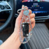 Wholesale AB Crystal Rhinestone Water Bottle Keychain Stylish Bag Charm Car Key Accessory For Women Birthday Gift Resale