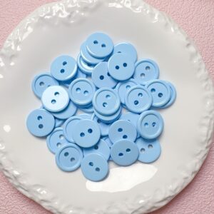 01-light blue / Size is about 25mm, hole diameter is about 3.8mm
