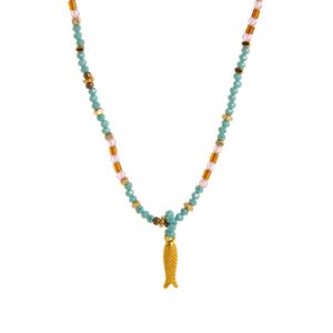 Small yellow croaker necklace