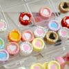 oly-d4cf5b2a7e038a8799717a939ffea2d0 Wholesale Colorful Baked Enamel Acrylic Letter Heart Beads DIY Phone Charm Keychain Fashion Accessory Craft Supply for Boutique Resale