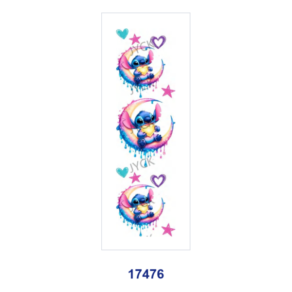 oly-d4eab2583a40e3246f7a09d80a916a9b Wholesale 2/8/16pcs Cartoon Alien Character Print Pen and Bookmark Stickers UV DTF Wraps OLY Exclusive