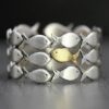 Wholesale Fish Design Open Ring Adjustable Two Tone Animal Jewelry Accessory For Women Gift Boutique Resale