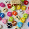 oly-d506ea0d5b49dd98bbcc774b9cb855b4 Wholesale Acrylic Cookie Bite Beads Colorful DIY Phone Charm Craft Supply Fashion Accessory for Jewelry Making Gift