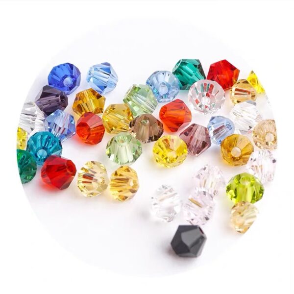 oly-d512a6e1715a2c4407f0f92a27e0a09b Wholesale Modern Crystal Glass Diamond Shape Loose Beads 4mm for DIY Jewelry Making Fashion Accessory