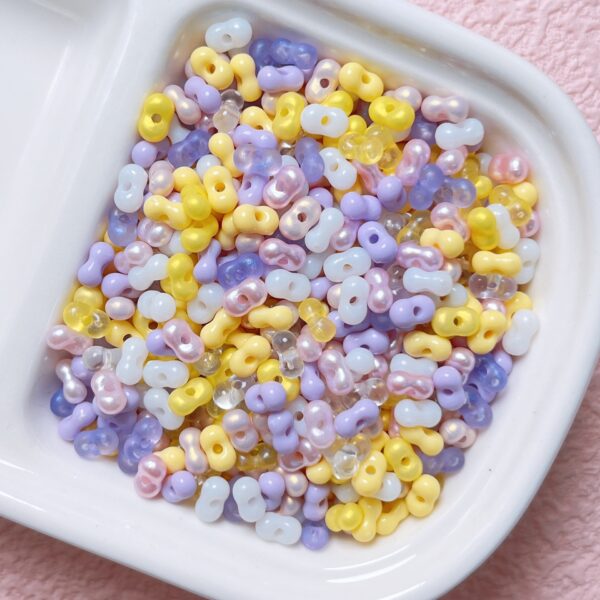 oly-d5272260f3dbd15245e990185fdbf3a2 Wholesale Acrylic Peanut Beads Macaron Mixed Colors Loose Spacer Beads for DIY Phone Chain Keychain Jewelry Making Gift