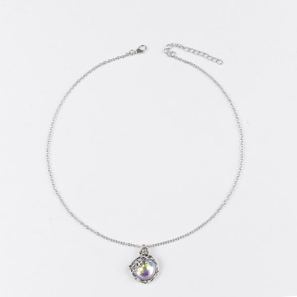 oly-d542f79b6ff55beb2400d0a0d14b960f Wholesale Vintage Moonstone Leaf Pendant Necklace Antique Silver Finish Boutique Resale Fashion Jewelry