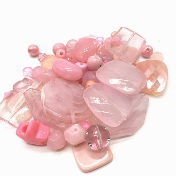 Wholesale Acrylic Mixed Color Loose Beads for DIY Jewelry Making, Bracelets, Phone Charms, and Craft Supply