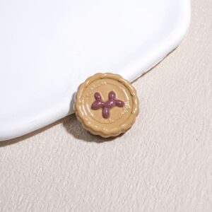 03-light coffee / Size is about 23*23mm, hole diameter is about 2.5mm