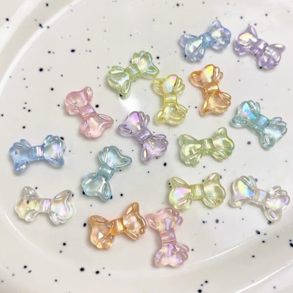 oly-d63ef0642c5cd445119afbe635a39514 Wholesale Acrylic Electroplated Butterfly Loose Beads for DIY Phone Charm Jewelry Making Nail Art Accessories