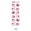 Wholesale 2/8/16pcs Spooky Black Cat Ghost Heart Halloween Print Pen and Bookmark Stickers UV DTF Wraps OLY Exclusive