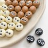 oly-d6fe834b3006733206512656e68510a4 Wholesale Stylish Resin Loose Beads, Cute Soot Design, Pearlescent White, DIY Jewelry Making for Bracelet Necklace, Boutique Resale OLY Exclusive