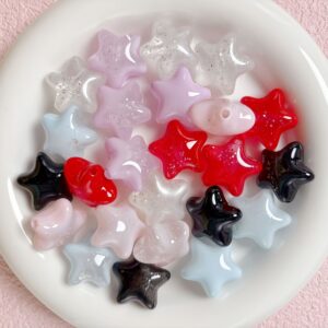 07-randomly mix colors / Size is about 23mm, hole diameter is about 3.3mm