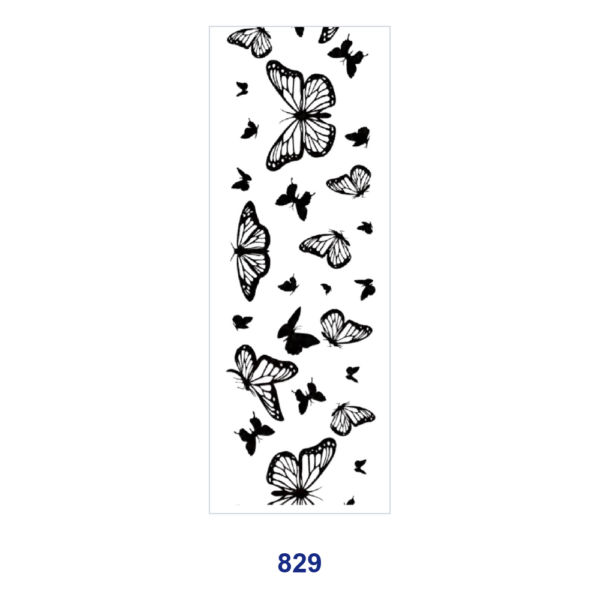 Wholesale 2/8/16pcs Colorful Butterfly Ghost Cartoon Character & Badge Text Print Pen and Bookmark Stickers UV DTF Wraps OLY Exclusive