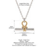 oly-d88a0593e58b9b3db7a08c17e31969aa Wholesale Minimalist Copper Knot Necklace With T Shaped Lock Trendy Everyday Jewelry Accessory For Boutique Resale