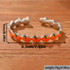 oly-d89cadeb2c41f8efc4c5715256ee0920 Wholesale Halloween Pumpkin Vintage Metal Bracelet Jewelry Accessory For Women Party Gift