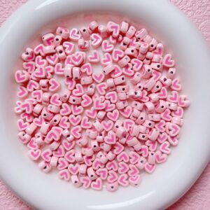04-light pink / Size is about 8mm, hole diameter is about 1.8mm