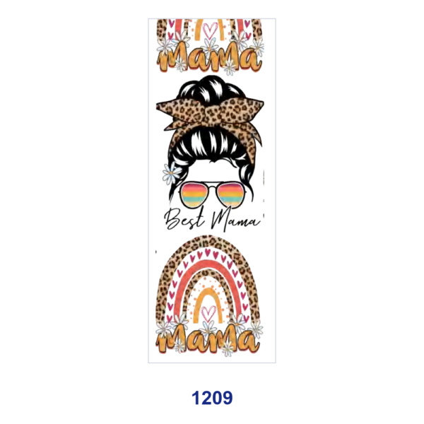 oly-d8c02fdc6ba76491d5345b0822e27a28 Wholesale 2/8/16pcs Smile Face Butterfly Mother‑s Day Sport Baseball Print Pen and Bookmark Stickers UV DTF Wraps