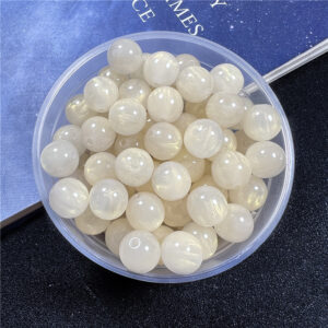 01-rice White / 8mm (sold by)