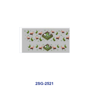 2SG-2521 / 8pcs / 16*7cm