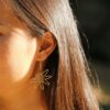 oly-d9df89dc8e5eef9b85cde5f9ed70eb10 Wholesale Fashion Geometric Sun Earrings For Women Alloy Chic Jewelry Accessory Everyday Party Gift