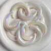 Wholesale Acrylic UV Plated Luminous Moon Beads DIY Jewelry Accessory for Phone Charm and Car Keychain Boutique Resale