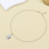 oly-db064bc9825a4cafc65d16c00527d734 Wholesale Retro Metal Shell Pendant Necklace And Earrings Set Beach Vacation Style Fashion Jewelry Accessory For Gift And Resale