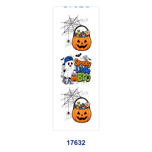 oly-db6921aeeebbcf2b566f01e79cd8e886 Wholesale 2/8/16pcs Trendy Cartoon Ghost Bat Pumpkin Halloween Pen and Bookmark Stickers UV DTF Wraps