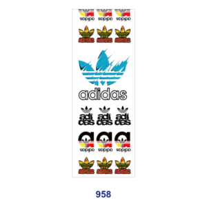 958 / 8pcs / 11*3.2cm