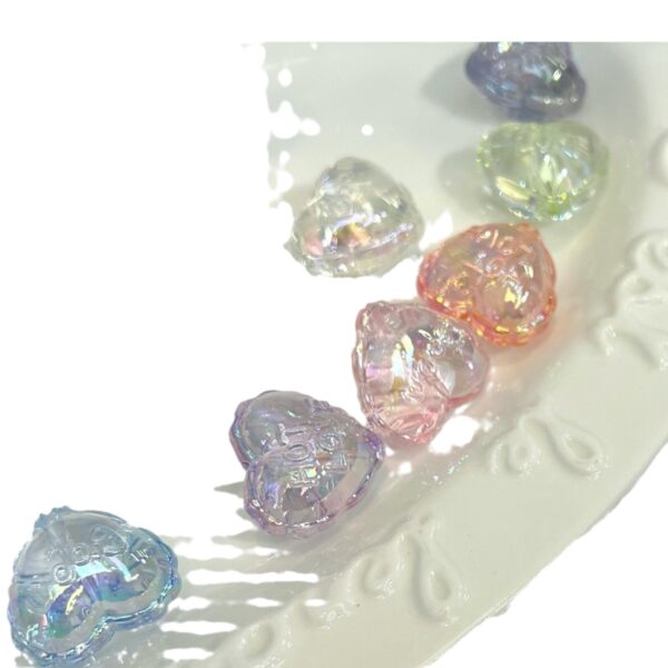 oly-dbc0aba4aac1f22090c93dfe93f696bb Wholesale Clear Acrylic Heart Balloon Beads for DIY Jewelry Making - Boutique Craft Supply