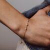 Wholesale Fashion Pearl Beaded Layered Bracelet With Beads Copper Electroplated Women S Jewelry Accessory For Boutique Resale