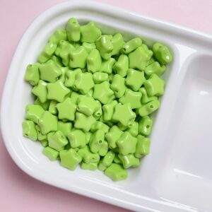 05-fruit Green / Size is about 11mm, aperture is about 1.5mm