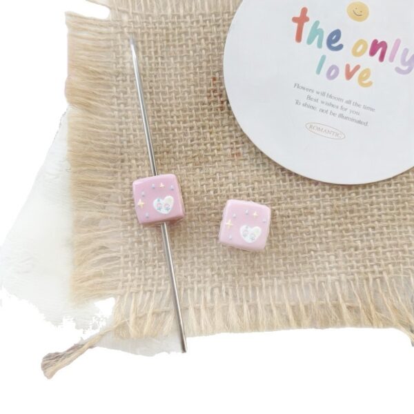 oly-dd0a2081117d9f7b700825b4d4fd55f4 Wholesale Acrylic Embossed Beads Star Heart Cube Shapes for DIY Phone Charm Keychain Making Fashion Accessory