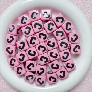06-rose red / Size is about 15mm, hole diameter is about 4mm