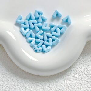 05-light blue / Size is about 8mm, hole diameter is about 1.4mm