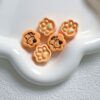 Wholesale Acrylic Cat Paw Loose Beads with Baking Paint Finish DIY Phone Charm and Bag Decor Accessories