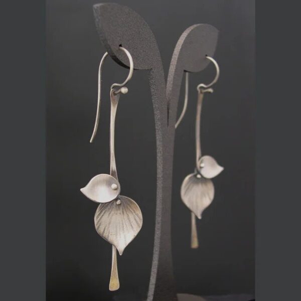 oly-dd8b3619ab928e0ed6458d2817d8917b Wholesale Bohemian Leaf Earrings Ancient Silver Tone Metal Women S Fashion Jewelry Accessory For Daily Wear