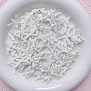 13-off-white / Size is about 12*20mm, hole diameter is about 1.5mm
